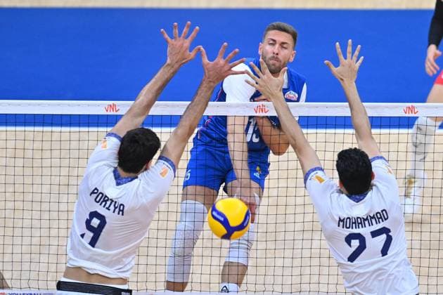SERBIA vs IRAN NEMANJA MASULOVIC volleyball Serbia vs Iran VNL Volleyball nations league Beogradska arena hall, Belgrade 25.06.2025 Foto: VOLLEYBALL, FIVB VOLLEYBALL NATIONS LEAGUE, SERBIA, IRAN Belgrade Belgrade arena Serbia Copyright: xMarkoxMetlas xMNxPressx