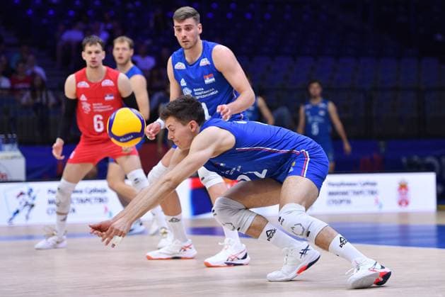 SERBIA vs IRAN NIKOLA BRBORIC volleyball Serbia vs Iran VNL Volleyball nations league Beogradska arena hall, Belgrade 25.06.2025 Foto: VOLLEYBALL, FIVB VOLLEYBALL NATIONS LEAGUE, SERBIA, IRAN Belgrade Belgrade arena Serbia Copyright: xMarkoxMetlas xMNxPressx