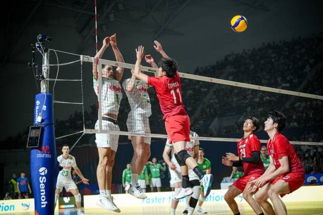 Volleyball - FIVB Men s Volleyball Nations League - Bulgaria - Japan - 25.06.2025 Simeon Nikolov Bulgaria Copyright: xYulianxTodorovx