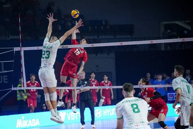 Volleyball, Nations League, Bulgaria - Iran