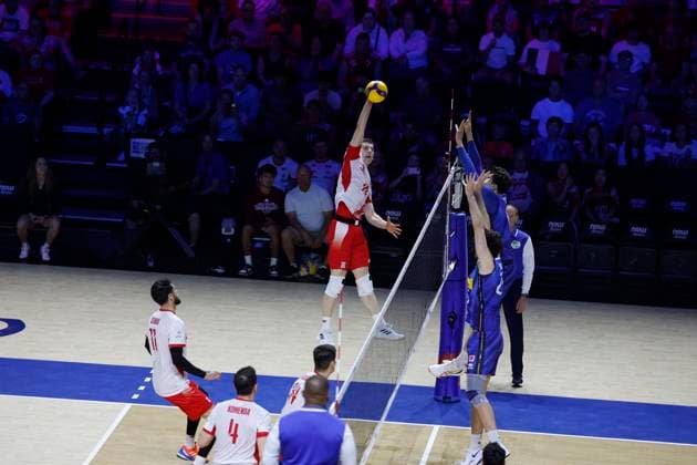 Volleyball, Nations League, Poland - Italy