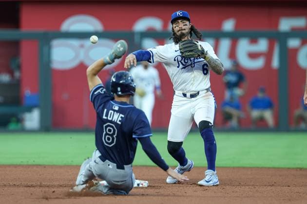 Baseball, MLB, Kansas City Royals - Tampa Bay Rays