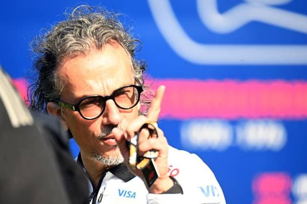 26 06 2025, xsvx, Motorsport FIA Formula 1, Austrian Grand Prix v l Laurent Mekies Motorsport Engineer and Team Principal of the Visa Cash App RB Racing Bulls Team FIA REGULATIONS PROHIBIT ANY USE OF PHOTOGRAPHS as IMAGE SEQUENCES and or QUASI VIDEO Zeltweg Spielberg