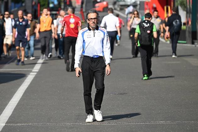 26 06 2025, xsvx, Motorsport FIA Formula 1, Austrian Grand Prix v l Laurent Mekies Motorsport Engineer and Team Principal of the Visa Cash App RB Racing Bulls Team FIA REGULATIONS PROHIBIT ANY USE OF PHOTOGRAPHS as IMAGE SEQUENCES and or QUASI VIDEO Zeltweg Spielberg