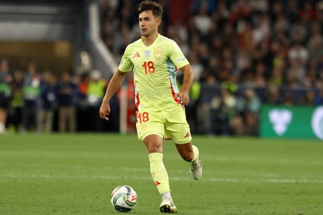 MARTIN ZUBIMENDI, Spagna, UEFA Nations League 2025, Final, Portugal vs Spain 2-2 (5-3 apk), 08-06-2025, Azione, Action, Single shot UEFA NATIONS LEAGUE 2025 FINALE PORTOGALLO-SPAGNA 2-2 (5-3 dcr)