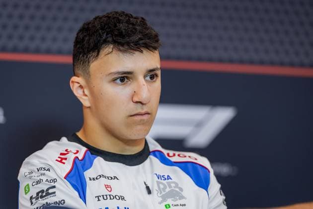 FORMULA 1 - GP of Austria 2025 SPIELBERG,AUSTRIA,26.JUN.25 - MOTORSPORTS, FORMULA 1 - Grand Prix of Austria, Red Bull Ring, preview, press conference, PK, Pressekonferenz Image shows Isack Hadjar (FRA VCARB).  GEPAxpictures xMatthiasxTrinkl
