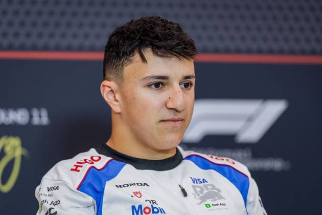 FORMULA 1 - GP of Austria 2025 SPIELBERG,AUSTRIA,26.JUN.25 - MOTORSPORTS, FORMULA 1 - Grand Prix of Austria, Red Bull Ring, preview, press conference, PK, Pressekonferenz Image shows Isack Hadjar (FRA VCARB).  GEPAxpictures xMatthiasxTrinkl