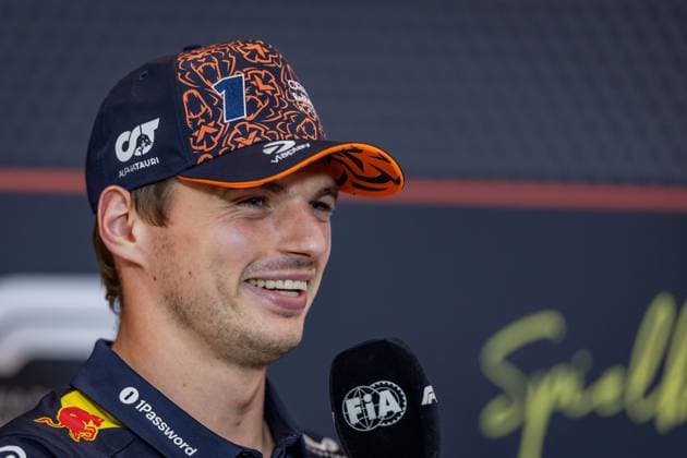 FORMULA 1 - GP of Austria 2025 SPIELBERG,AUSTRIA,26.JUN.25 - MOTORSPORTS, FORMULA 1 - Grand Prix of Austria, Red Bull Ring, preview, press conference, PK, Pressekonferenz Image shows Max Verstappen (NED Red Bull Racing).  GEPAxpictures xMatthiasxTrinkl