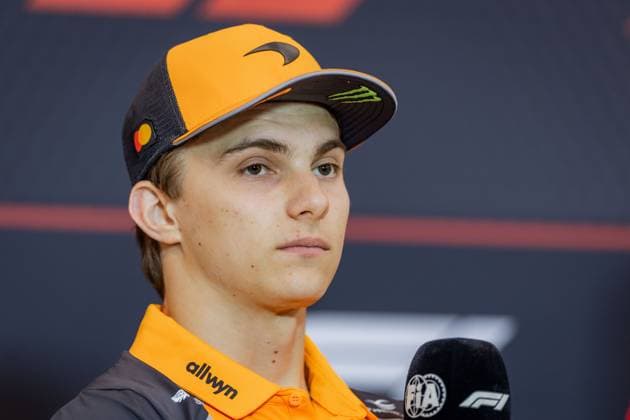 FORMULA 1 - GP of Austria 2025 SPIELBERG,AUSTRIA,26.JUN.25 - MOTORSPORTS, FORMULA 1 - Grand Prix of Austria, Red Bull Ring, preview, press conference, PK, Pressekonferenz Image shows Oscar Piastri (AUS McLaren).  GEPAxpictures xMatthiasxTrinkl