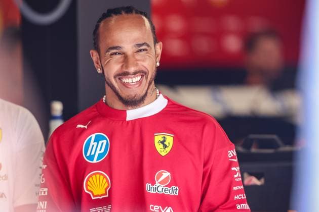 FORMULA 1 - GP of Austria 2025 SPIELBERG,AUSTRIA,26.JUN.25 - MOTORSPORTS, FORMULA 1 - Grand Prix of Austria, Red Bull Ring, preview. Image shows Lewis Hamilton (GBR Ferrari).  GEPAxpictures xManuelxBinder