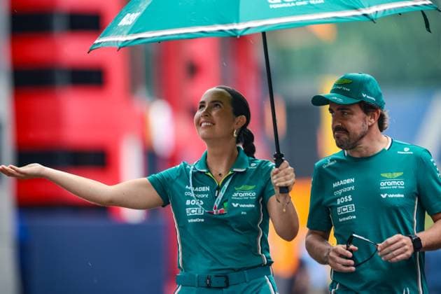 FORMULA 1 - GP of Austria 2025 SPIELBERG,AUSTRIA,26.JUN.25 - MOTORSPORTS, FORMULA 1 - Grand Prix of Austria, Red Bull Ring, preview. Image shows Fernando Alonso (ESP Aston Martin).  GEPAxpictures xManuelxBinder
