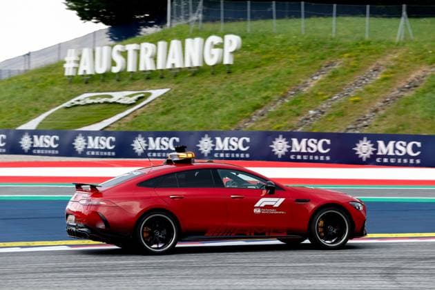 F1 Medical Car, Mercedes AMG GT 63 S 4MATIC , F1 Grand Prix of Austria at Red Bull Ring on June 26, 2025 in Spielberg, Austria Photo by HOCH ZWEI Spielberg Austria