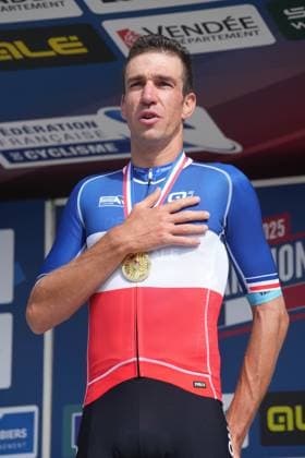 CYCLING - FRENCH CHAMPIONSHIPS 2025 - MEN S TIME TRIAL Bruno Armirail during the French championships 2025, Cycling event, Men s Individual Time Trial on 26 June 2025 in Les Herbiers, France - Photo Laurent Lairys PSNEWZ Les HerbiersFrance  Copyright: xLaurentxLairysx