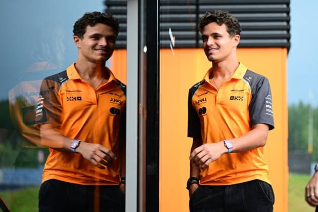 F1 Grand Prix of Austria - Previews Lando Norris of the McLaren F1 Team looks on during media day of the Austrian GP, the 12th round of the Formula 1 World Championship, WM, Weltmeisterschaft at the Red Bull Ring in Spielberg, Styria, Austria, on June 26, 2025. Spielberg Styria Austria  Copyright: xAndreaxDiodatox originalFilename:diodato-formula1250626_nprWv.jpg