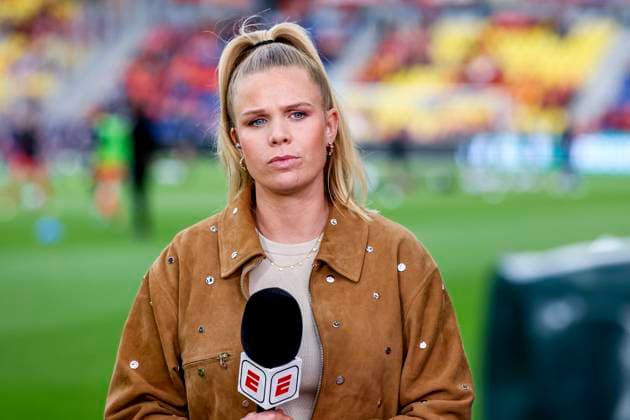 Kika van Es of Netherlands looks on Netherlands v Finland, , Netherlands v Finland, Kooi Stadion, June 26, 2025, Leeuwarden, Netherlands.
