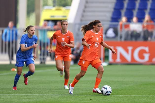 LEEUWARDEN , 26-06-2025 , Kooi Stadium , season 2025 2026 , friendly football , Netherlands - Finland (women), Netherlands player Danielle van de Donk Netherlands - Finland (women)  x29903657x Copyright: