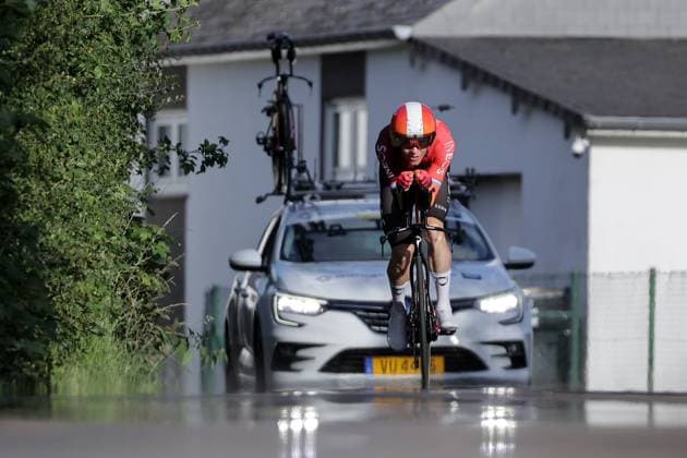 Bob Jungels 26 06 2025 Cycling, bike, season 2025 26 06 2025 National Championships, time trial Contre la Montre Mertzig