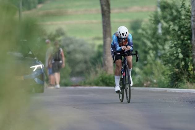 Cyclisme championnats nationaux 2025, National Championships 2025 26 06 2025, Cyclisme, Cycling, Championnats nationaux contre la montre, National Championships, Mertzig, Luxembourg, vl maite barthels
