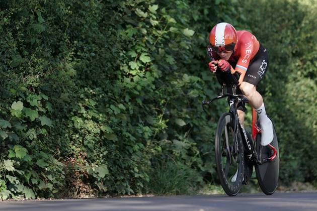 Cyclisme championnats nationaux 2025, National Championships 2025 26 06 2025, Cyclisme, Cycling, Championnats nationaux contre la montre, National Championships, Mertzig, Luxembourg, vl Bob Jungels Ineos Grenadiers