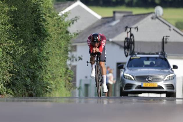 Mathieu Kockelmann 26 06 2025 Cycling, Velo, Season 2025 26 06 2025 National Championships, Time Trial Contre la Montre Mertzig