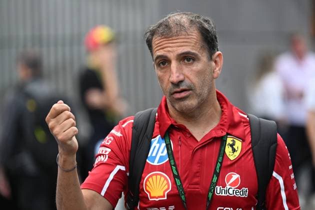 26.06.2025, xsvx, Motorsport FIA Formel 1, Grand Prix von Österreich v.l. Marc Gene (Ferrari) (FIA REGULATIONS PROHIBIT ANY USE OF PHOTOGRAPHS as IMAGE SEQUENCES and or QUASI-VIDEO) Zeltweg-Spielberg