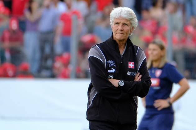 Switzerland Head Coach Pia Sundhage - Friendy Switzerland vs Czeck Republic Winterthur Schützenwiese Zürich Schweiz Copyright: xSergioxBrunettix