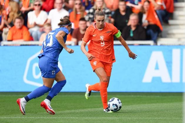 Football, Women, International match, Netherlands - Finland