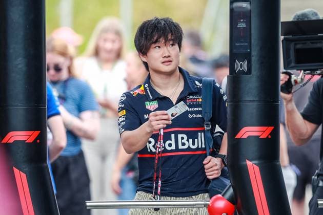 FORMULA 1 - GP of Austria 2025 SPIELBERG,AUSTRIA,27.JUN.25 - MOTORSPORTS, FORMULA 1 - Grand Prix of Austria, FIA Formula 3, Red Bull Ring, practice and qualifying. Image shows Yuki Tsunoda (JPN Red Bull Racing).  GEPAxpictures xManuelxBinder