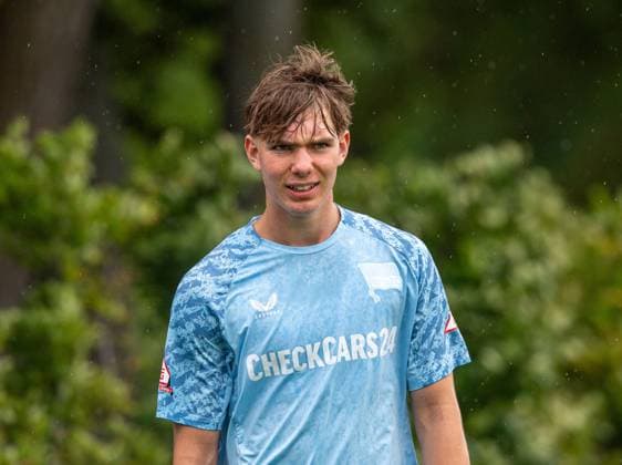 Fussball, Herren, Saison 2025 26, 2. Bundesliga, Hertha BSC, Training, Kennet Eichhorn (Hertha BSC), 27.06. 2025, *** Soccer, Men, Season 2025 26, 2 Bundesliga, Hertha BSC, Training, Kennet Eichhorn Hertha BSC , 27 06 2025, Copyright: xSebastianxRäppold MatthiasxKochx