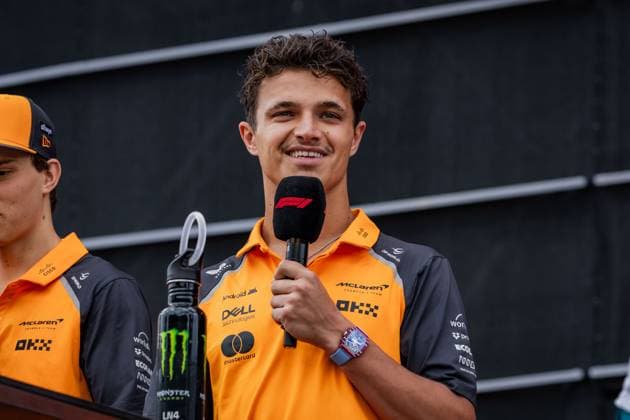 FORMULA 1 - GP of Austria 2025 SPIELBERG,AUSTRIA,27.JUN.25 - MOTORSPORTS, FORMULA 1 - Grand Prix of Austria, Red Bull Ring, preview. Image shows Lando Norris (GBR McLaren).  GEPAxpictures xMatthiasxTrinkl