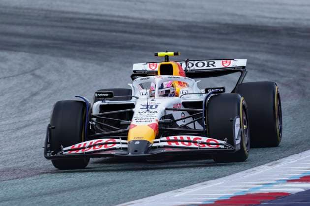 FORMULA 1 - GP of Austria 2025 SPIELBERG,AUSTRIA,27.JUN.25 - MOTORSPORTS, FORMULA 1 - Grand Prix of Austria, Red Bull Ring, free practice. Image shows Liam Lawson (NZL VCARB).  GEPAxpictures xMatthiasxTrinkl