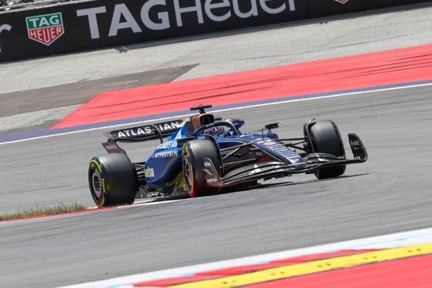 Alexander Albon Atlassian Williams Racing 23 , 1 Free Practice, Grand Prix of Austria, Motorsport, Men, Formula 1, 27 06 2025 Spielberg Styria Austria Copyright: xkolbert-press ChristianxKolbertx
