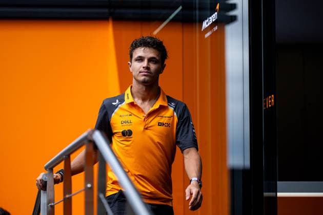 Lando Norris McLaren Formula 1 Team, Great Britain, 04 , AUT, Formula 1 World Championship, MSC Cruises Grand Prix of Austria, Red Bull Ring Spielberg, Free Practice, Season 2025, 27 06 2025 AUT, Formula 1 World Championship, MSC Cruises Grand Prix of Austria, Red Bull Ring Spielberg, Free Practice, Season 2025, 27 06 2025 Spielberg Copyright: xEibner-Pressefoto Memmlerx EP_MMR