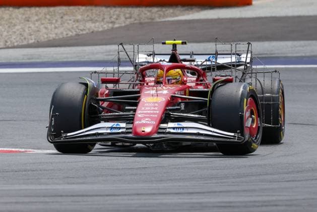 Lewis Hamilton Scuderia Ferrari HP 44 , 1 Free Practice, Grand Prix of Austria, Motorsport, Men, Formula 1, 27 06 2025 Spielberg Styria Austria Copyright: xkolbert-press ChristianxKolbertx