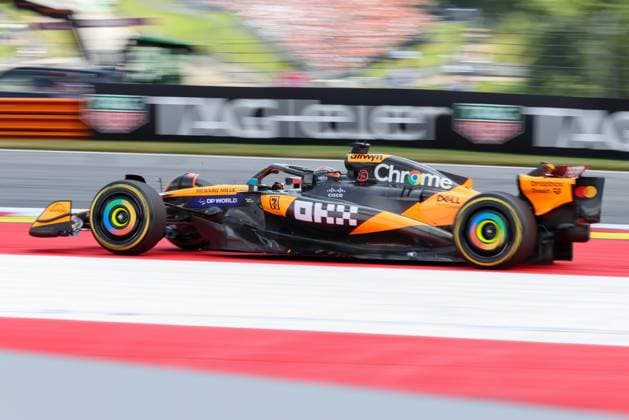 Oscar Piastri McLaren Formula 1 Team 81 , 1 Free Practice, Grand Prix of Austria, Motorsport, Men, Formula 1, 27 06 2025 Spielberg Styria Austria Copyright: xkolbert-press ChristianxKolbertx