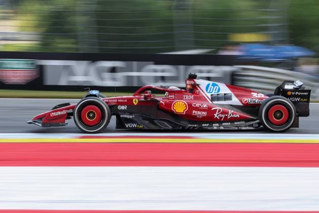 Test driver Dino Beganovic Scuderia Ferrari HP 38 , 1 Free Practice, Grand Prix of Austria, Motorsport, Men, Formula 1, 27 06 2025 Spielberg Styria Austria Copyright: xkolbert-press ChristianxKolbertx