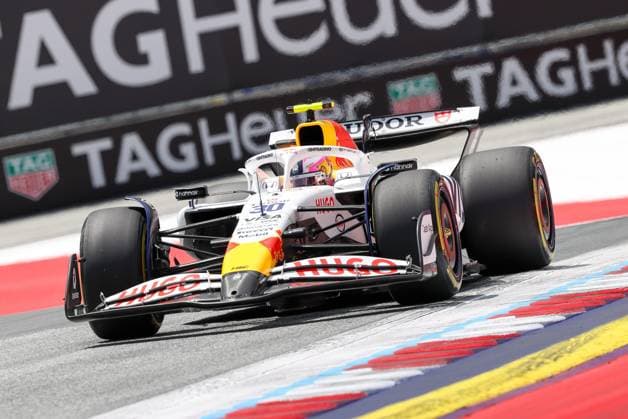 Liam Lawson Visa Cash App RB 30 , 1 Free Practice, Grand Prix of Austria, Motorsport, Men, Formula 1, 27 06 2025 Spielberg Styria Austria Copyright: xkolbert-press ChristianxKolbertx
