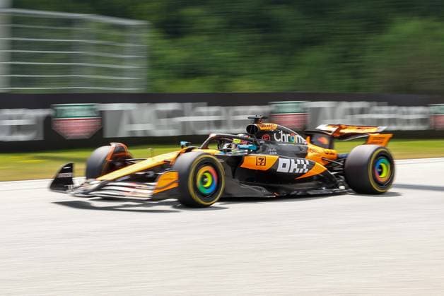 Oscar Piastri McLaren Formula 1 Team 81 , 1 Free Practice, Grand Prix of Austria, Motorsport, Men, Formula 1, 27 06 2025 Spielberg Styria Austria Copyright: xkolbert-press ChristianxKolbertx