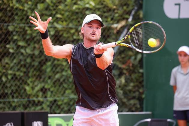 Mats Hermans and Ryan Seggerman during 2025 ATP, Tennis Herren Challenger Milano, International Tennis match in Milan, Italy, June 27 2025  Copyright: xRobertaxCorradin IPAxSportx xipa-agency.netx xx IPA_59545811 IPA_Agency_IPA59545811
