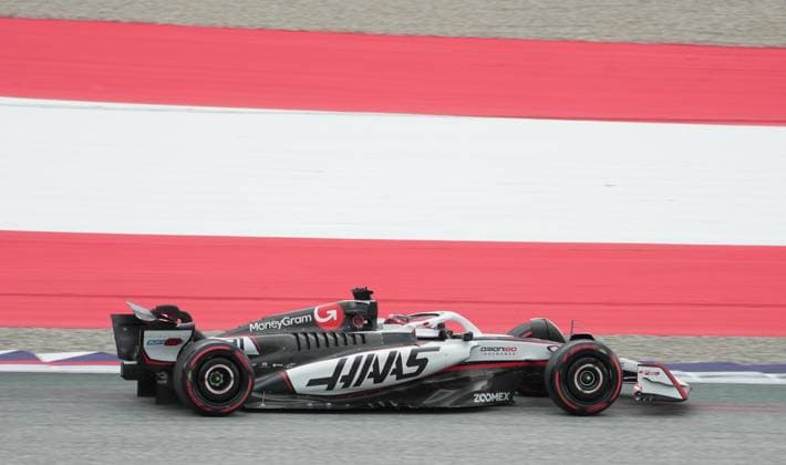 27 06 2025, Red Bull Ring, Spielberg, Formula 1 Austrian Grand Prix 2025 , pictured Esteban Ocon FRA , MoneyGram Haas F1 Team Photo by Hasan Bratic DeFodi Images