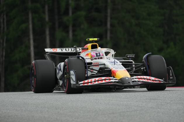 27 06 2025, Red Bull Ring, Spielberg, Formula 1 Austrian Grand Prix 2025 , in the picture Liam Lawson NZL , Visa Cash App RB Formula One Team Photo by Hasan Bratic DeFodi Images