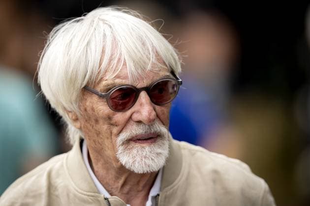 SPIELBERG - Bernard Ecclestone at the Red Bull Ring race track after the first free practice session leading up to the Austrian Grand Prix. ANP SANDER KING xVIxANPxSportx xxANPxIVx 530577900 originalFilename: 530577900.jpg