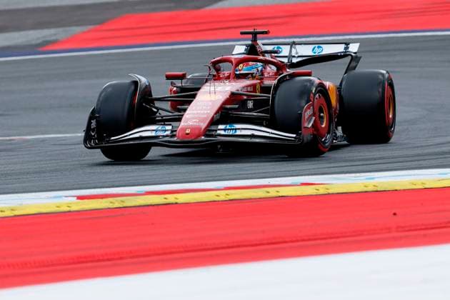 27 06 2025, xsvx, Motorsport FIA Formula 1, Austrian Grand Prix v l FP1 Dino Beganovic Ferrari FIA REGULATIONS PROHIBIT ANY USE OF PHOTOGRAPHS as IMAGE SEQUENCES and or QUASI VIDEO Zeltweg Spielberg