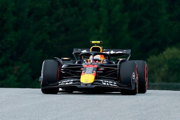 27 06 2025, xsvx, Motorsport FIA Formula 1, Austrian Grand Prix v l FP1 Yuki Tsunoda Orcacle Red Bull Racing starting number 22 FIA REGULATIONS PROHIBIT ANY USE OF PHOTOGRAPHS as IMAGE SEQUENCES and or QUASI VIDEO Zeltweg Spielberg