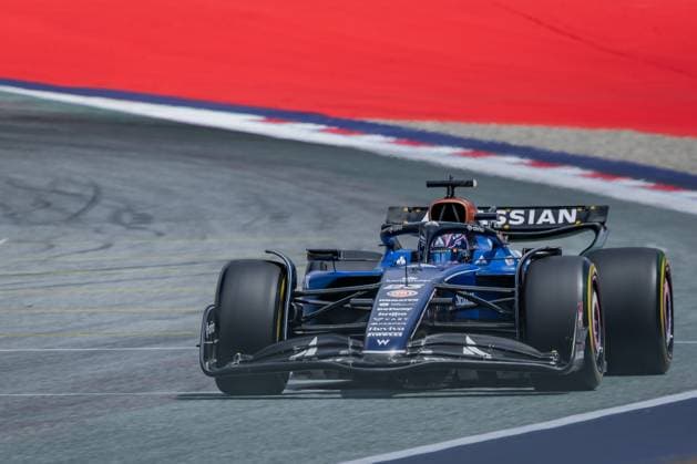 FORMULA 1 - GP of Austria 2025 SPIELBERG,AUSTRIA,27.JUN.25 - MOTORSPORTS, FORMULA 1 - Grand Prix of Austria, Red Bull Ring, free practice. Image shows Alex Albon (THA Williams).  GEPAxpictures xMatthiasxTrinkl