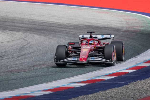 FORMULA 1 - GP of Austria 2025 SPIELBERG,AUSTRIA,27.JUN.25 - MOTORSPORTS, FORMULA 1 - Grand Prix of Austria, Red Bull Ring, free practice. Image shows test driver Dino Beganovic (SWE Ferrari).  GEPAxpictures xMatthiasxTrinkl