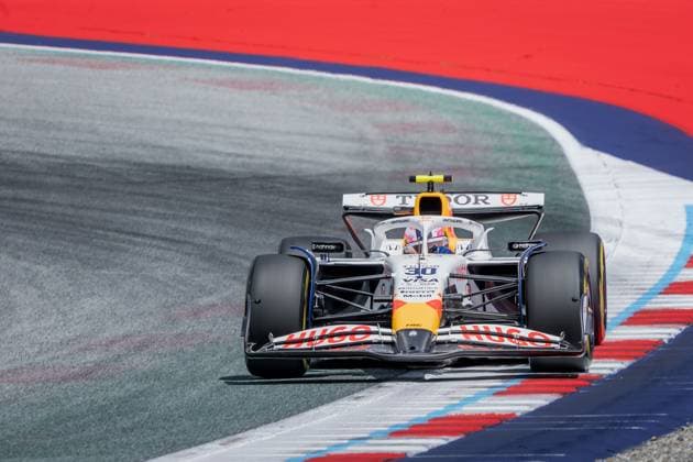FORMULA 1 - GP of Austria 2025 SPIELBERG,AUSTRIA,27.JUN.25 - MOTORSPORTS, FORMULA 1 - Grand Prix of Austria, Red Bull Ring, free practice. Image shows Liam Lawson (NZL VCARB).  GEPAxpictures xMatthiasxTrinkl
