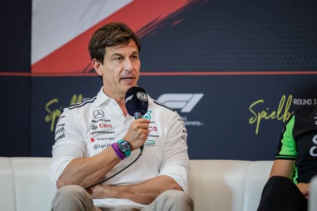 FORMULA 1 - GP of Austria 2025 SPIELBERG,AUSTRIA,27.JUN.25 - MOTORSPORTS, FORMULA 1 - Grand Prix of Austria, Red Bull Ring, free practice. Image shows team principal Toto Wolff (Mercedes).  GEPAxpictures xMatthiasxTrinkl