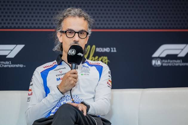 FORMULA 1 - GP of Austria 2025 SPIELBERG,AUSTRIA,27.JUN.25 - MOTORSPORTS, FORMULA 1 - Grand Prix of Austria, Red Bull Ring, free practice. Image shows team principal Laurent Mekies (VCARB).  GEPAxpictures xMatthiasxTrinkl