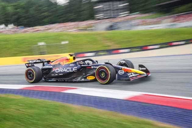 FORMULA 1 - GP of Austria 2025 SPIELBERG,AUSTRIA,27.JUN.25 - MOTORSPORTS, FORMULA 1 - Grand Prix of Austria, Red Bull Ring, free practice. Image shows Max Verstappen (NED Red Bull Racing).  GEPAxpictures xManuelxBinder